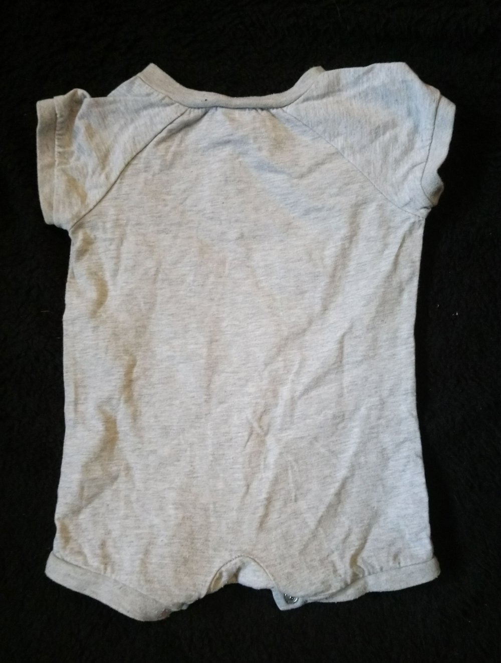Einteiler Spieler grau H&M 56 Tiere