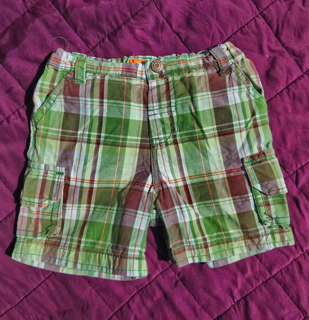 Shorts grün kariert 74 staccato