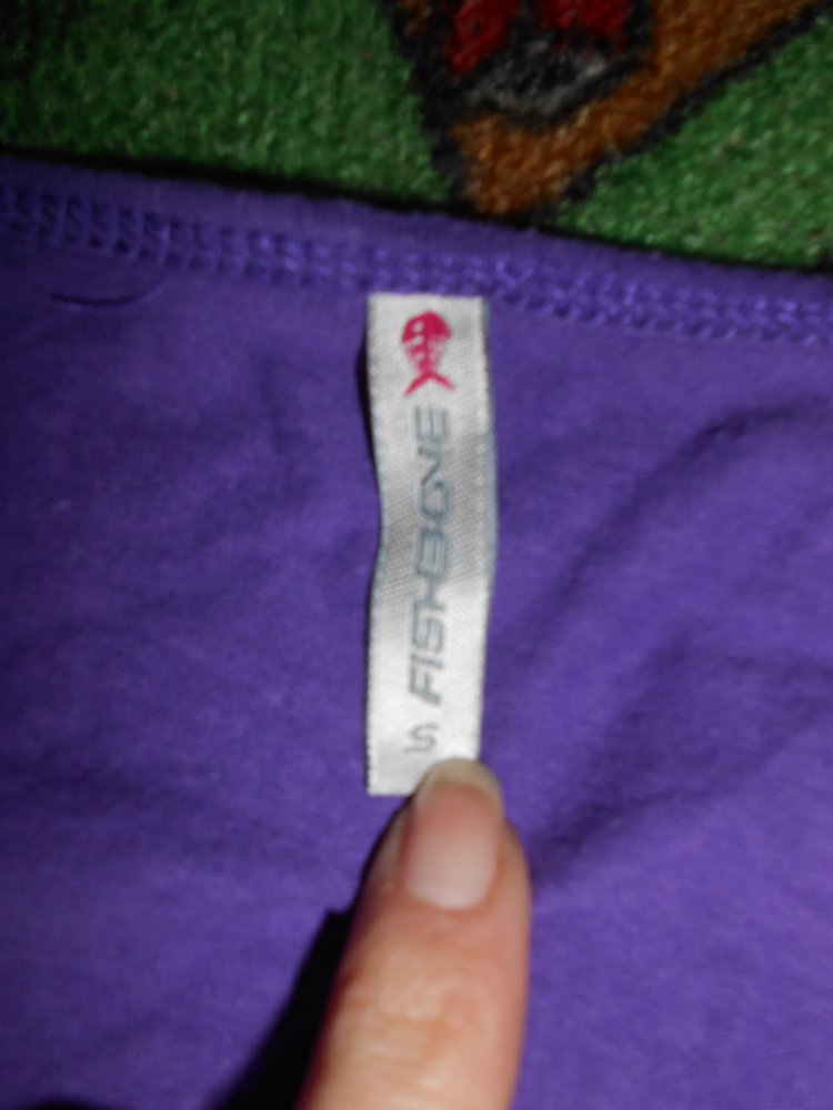 lila Pullover Fishbone S