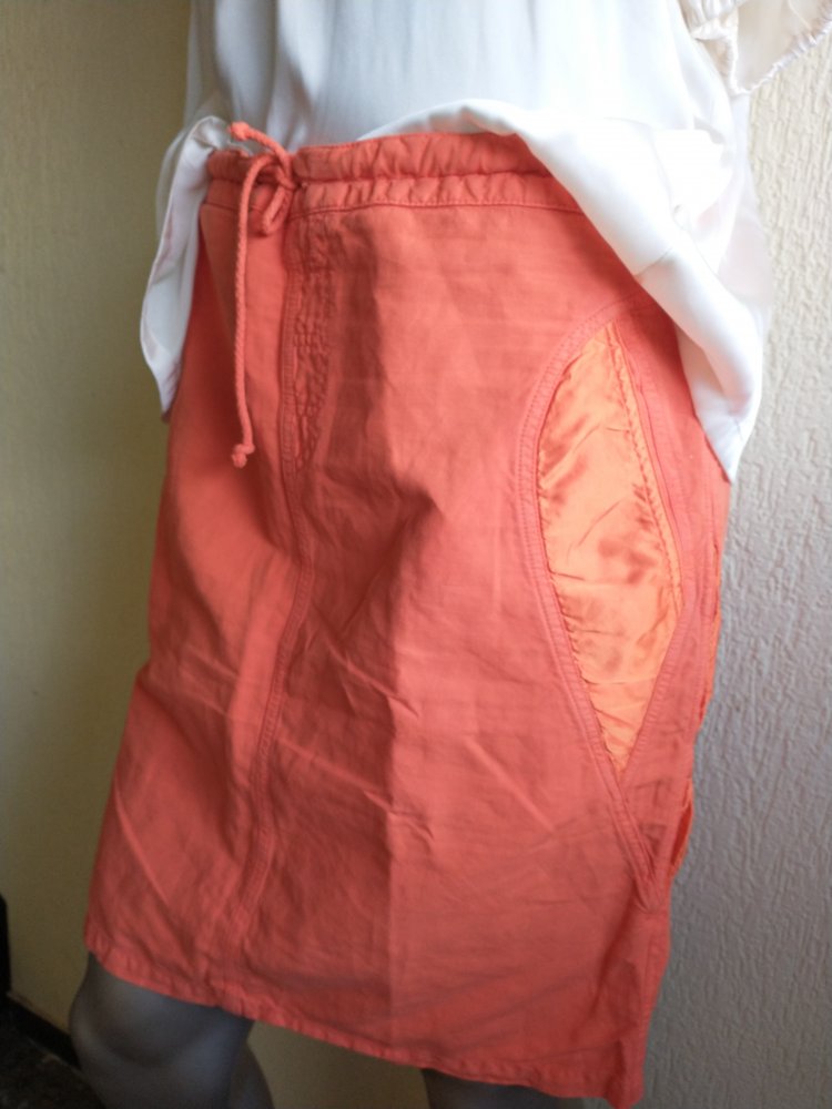 Rock in orange
