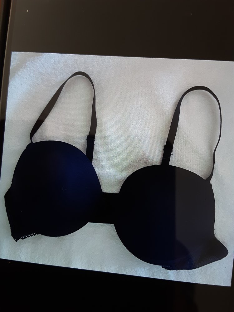 Blauer BH     Größe:80A (M).
