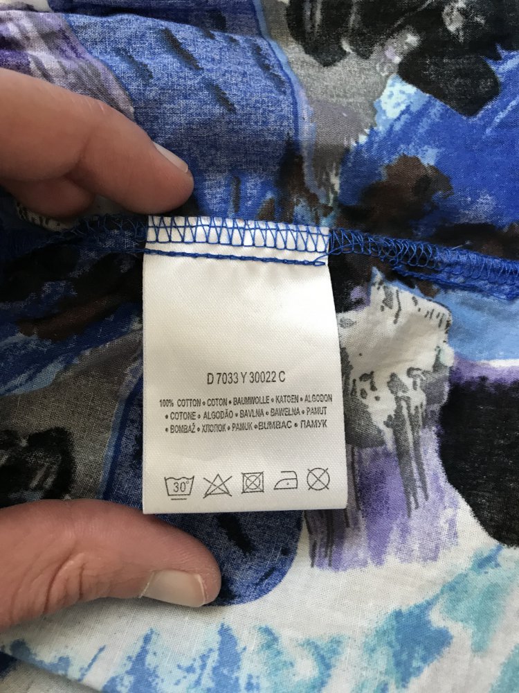 Kleid gr.M blau