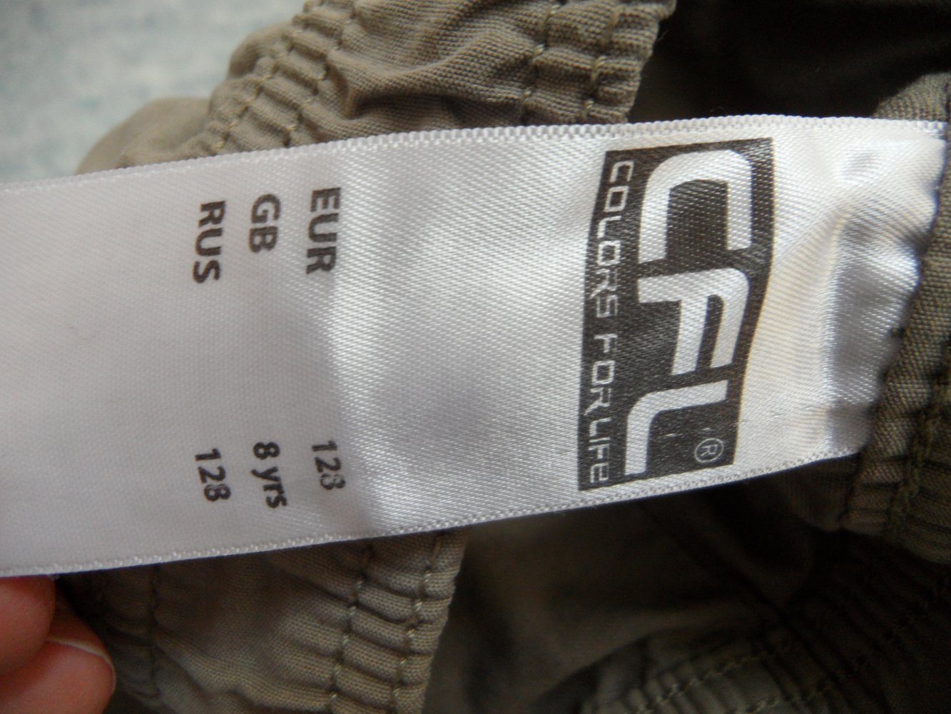 CFL tolle gefütterte Stoffhose Thermo 128