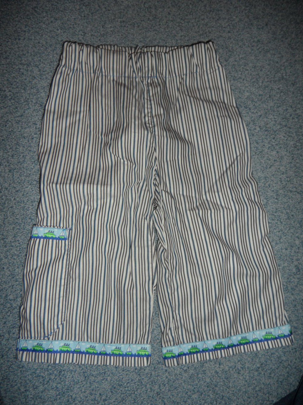 DIY Dawanda süße Sommerhose maritim 80/86