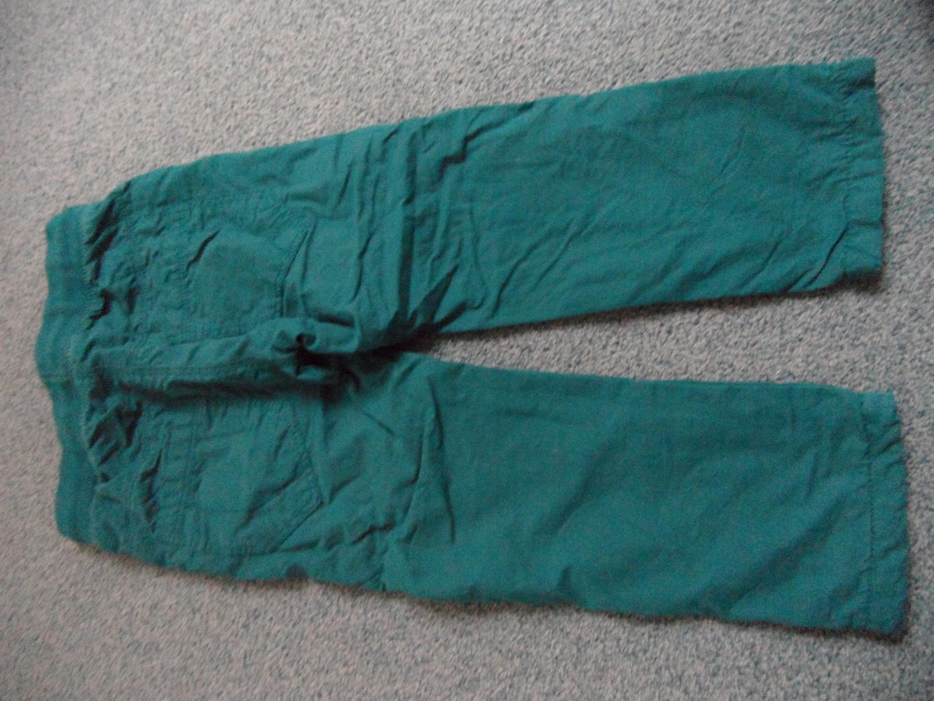 H&M tolle Thermohose petrol 104