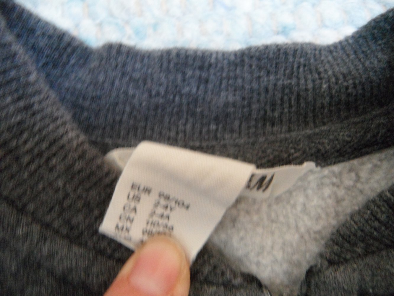 H&M 98/104 Sweatjacke ohne Kapuze
