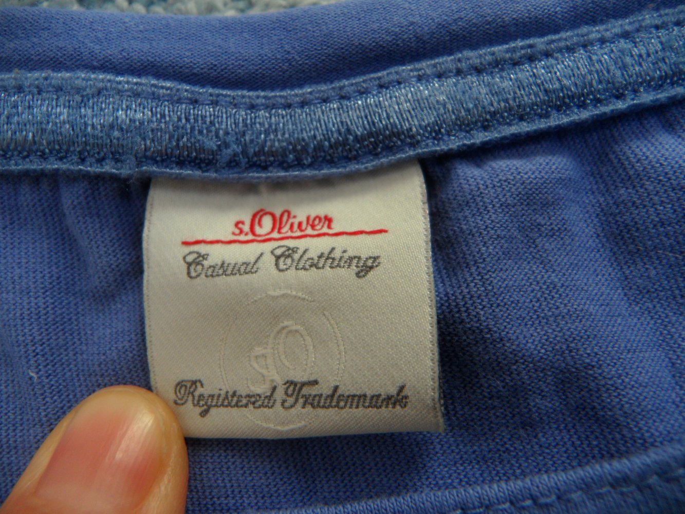 s.Oliver Langarmshirt Pfau 128/134