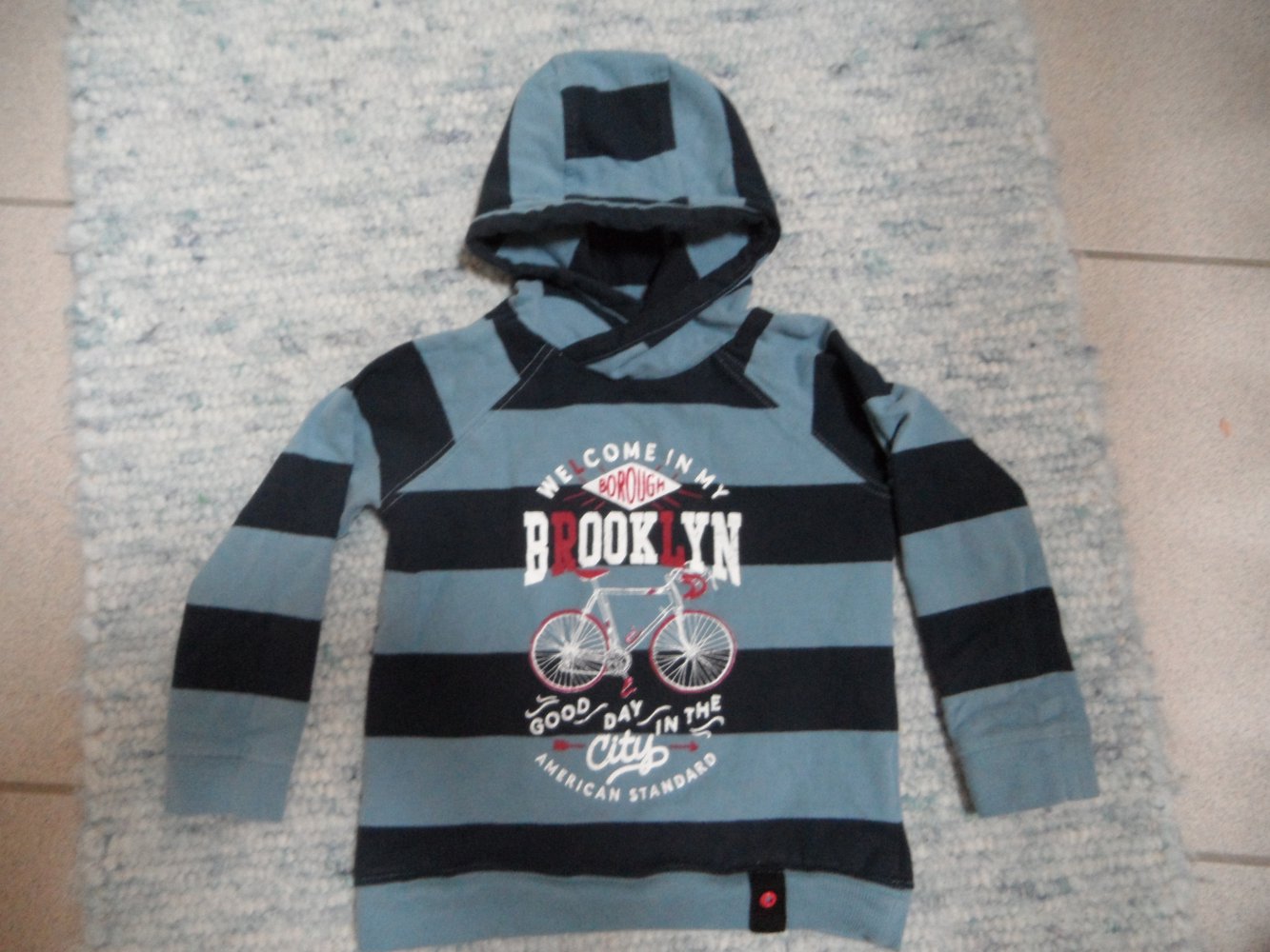 Vertbaudet Hoodie Hoody Kapuzenpulli 110/116