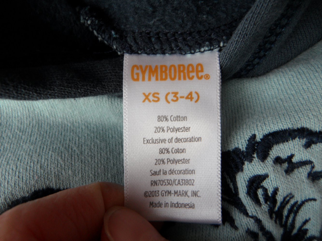 Gymboree Hoodie Hoody Grizzly Bär Sweatshirt Pulli 92/98