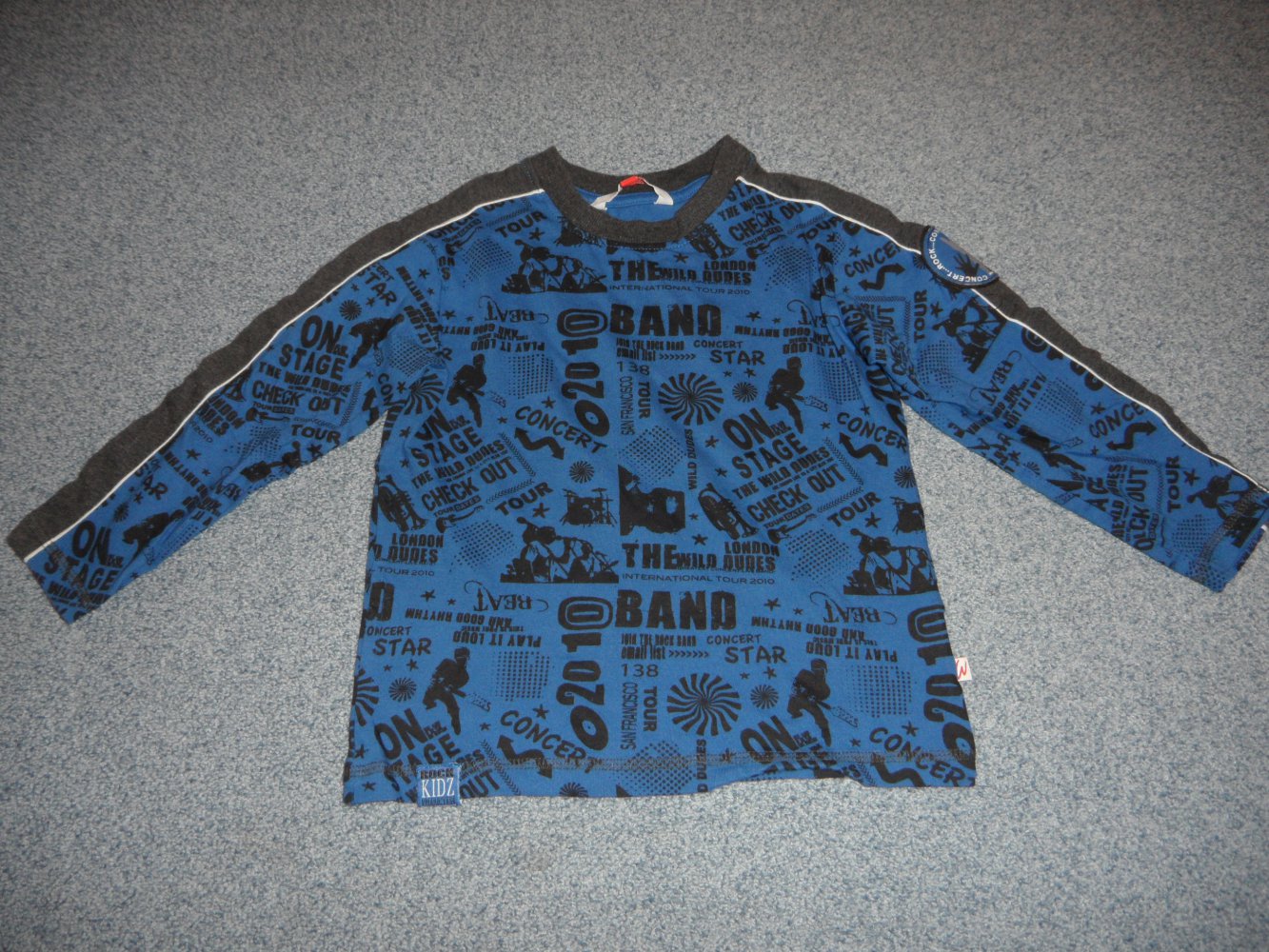Whoopi Langarmshirt Bands Musik 104/110
