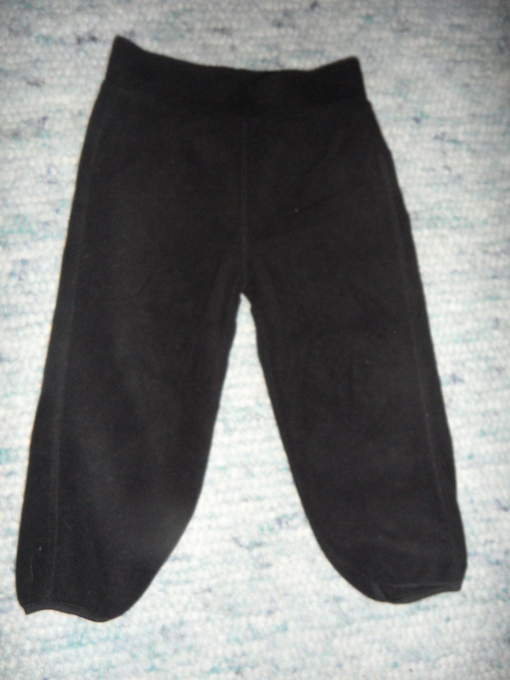 schwarze Fleecehose H&M 86/92