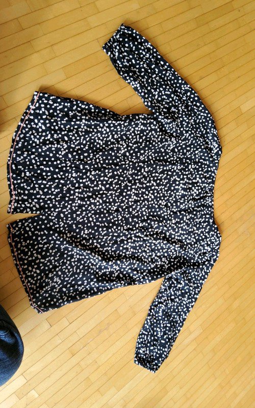 S.Oliver süße dünne Bluse mit 3/4 Ärmeln schick zu Jeans