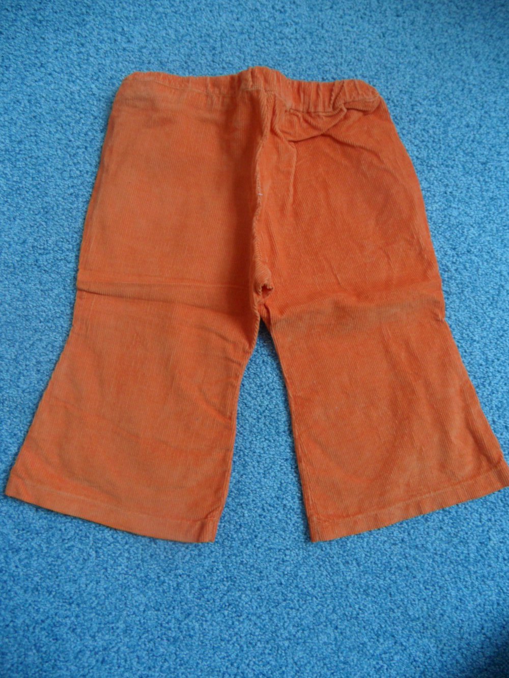orange Feincord Hose DIY ca. 74