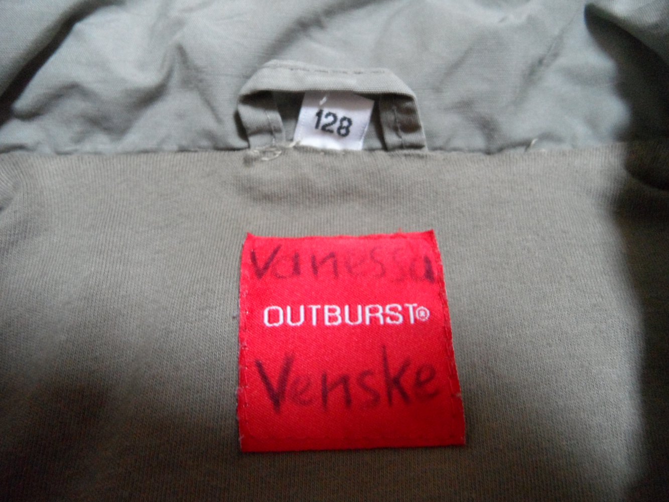 Outburst toller Parka Anorak Jacke 128