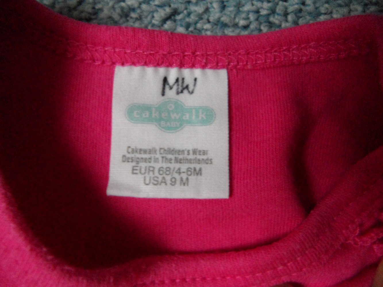 Cakewalk süßes Langarmshirt Rüschen 68