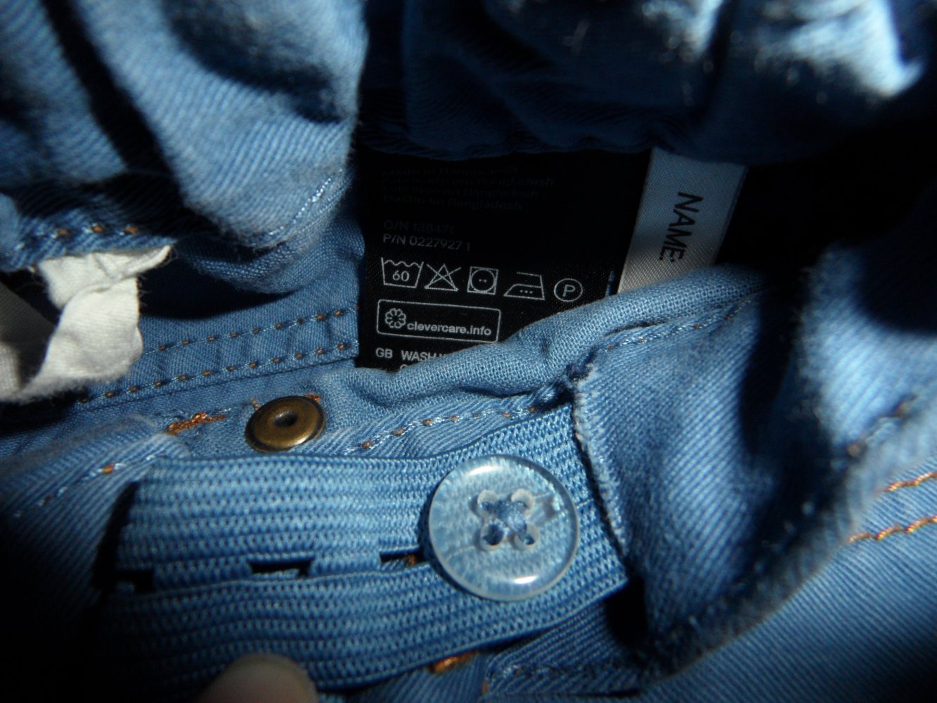 H&M Chino blau 104