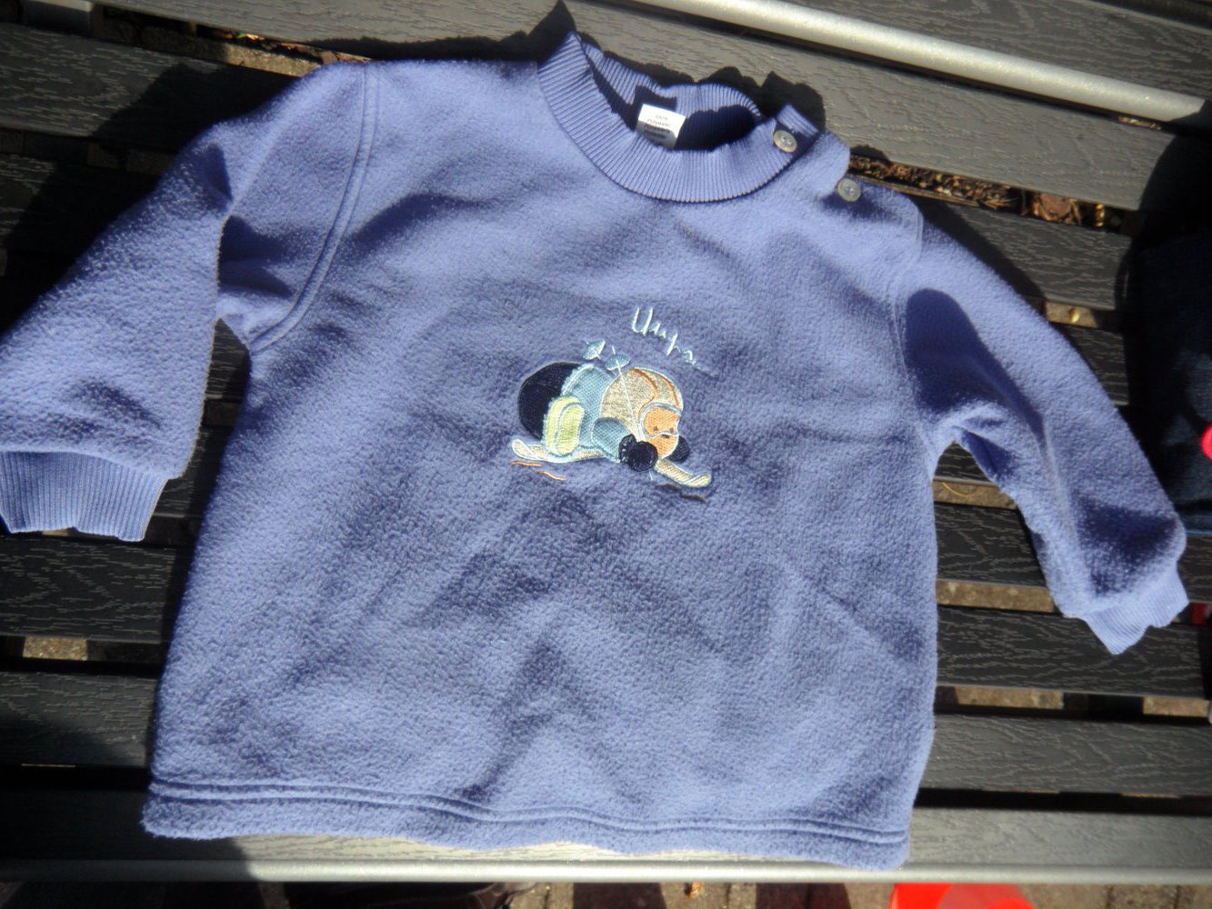 Trigema Fleecepulli für kleine Skifahrer