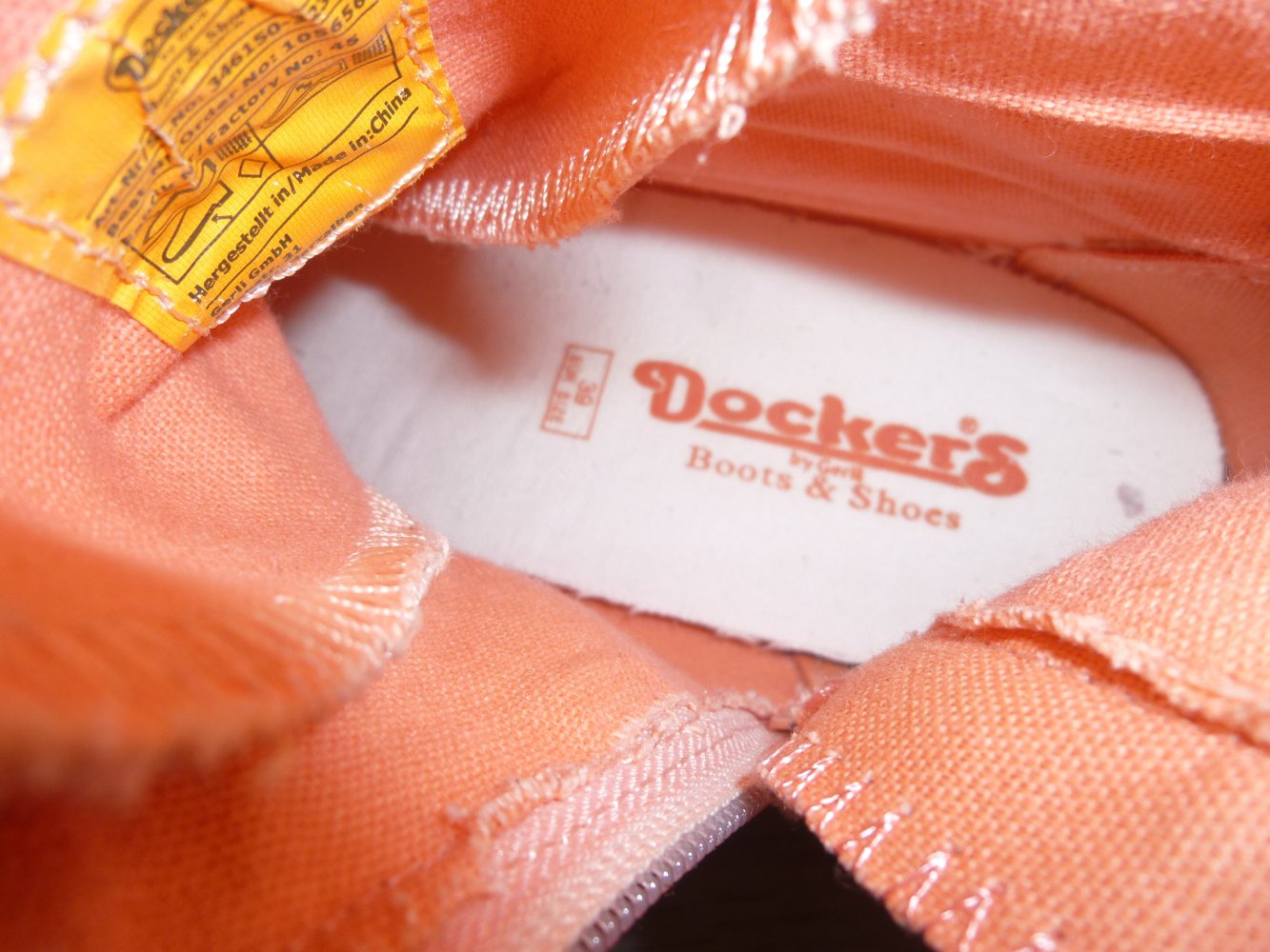 Dockers Schuhe apricot