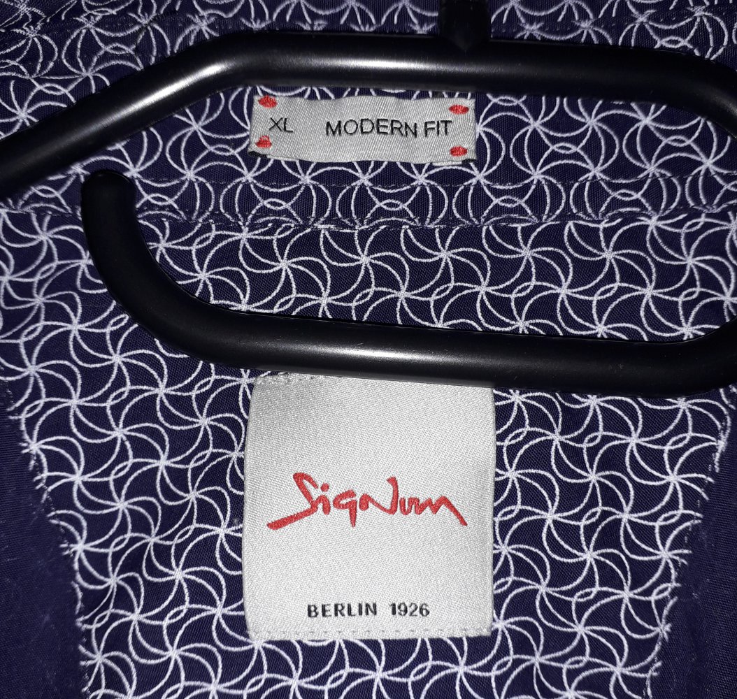 Signum Hemd Gr. XL 43 