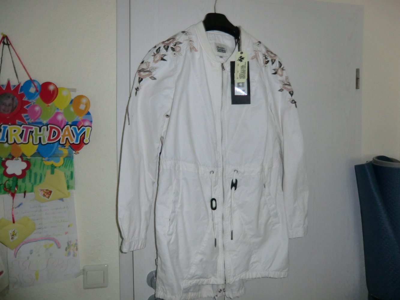 Jacke Mantel Parka Kuhjo Gr. XL 
