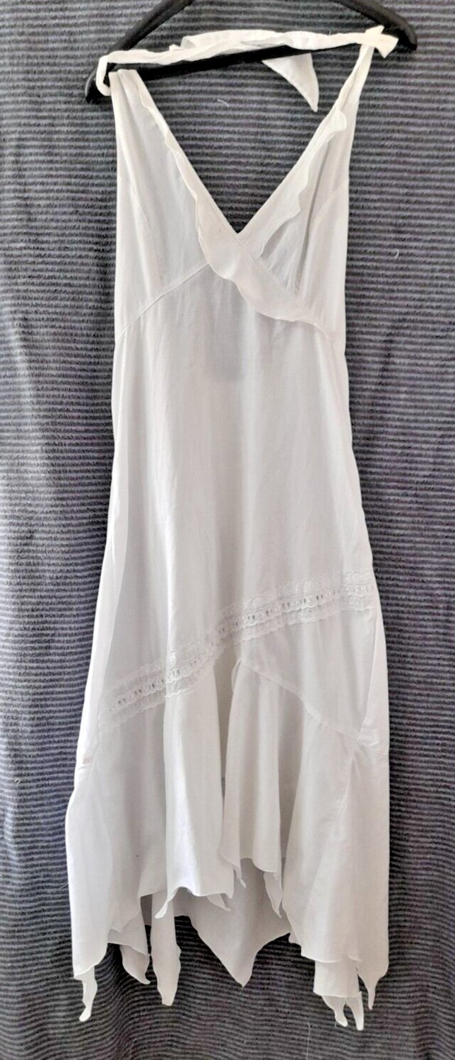 Klasse Neckholder-Kleid Gr. ca S/M