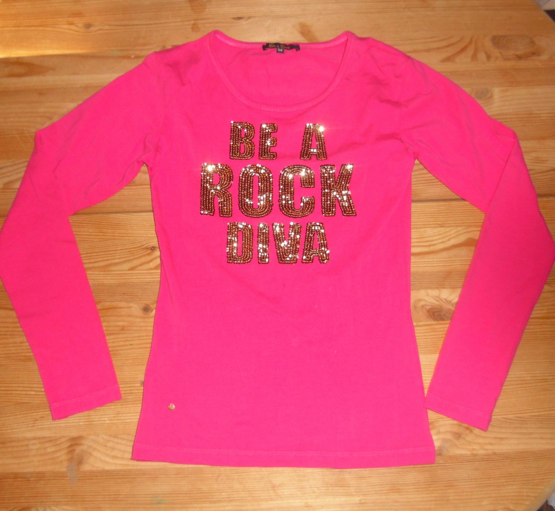 NEU-Be a Diva/Holland - super Langarmshirt Gr.14 ca 164