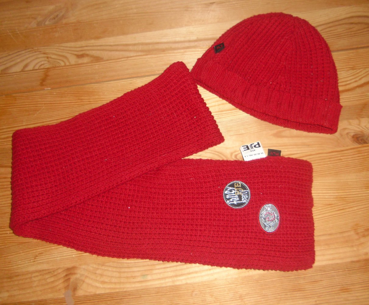PJE/Pampolina- tolles Set, Mütze+Schal Gr.54cm