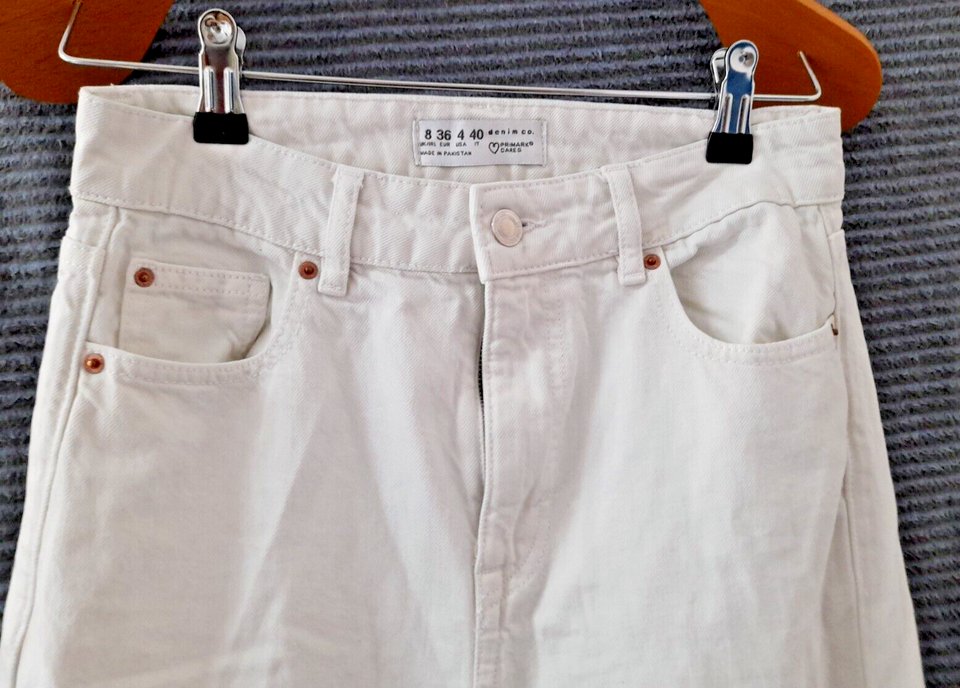 Denim&Co- weiße Jeans Gr.36
