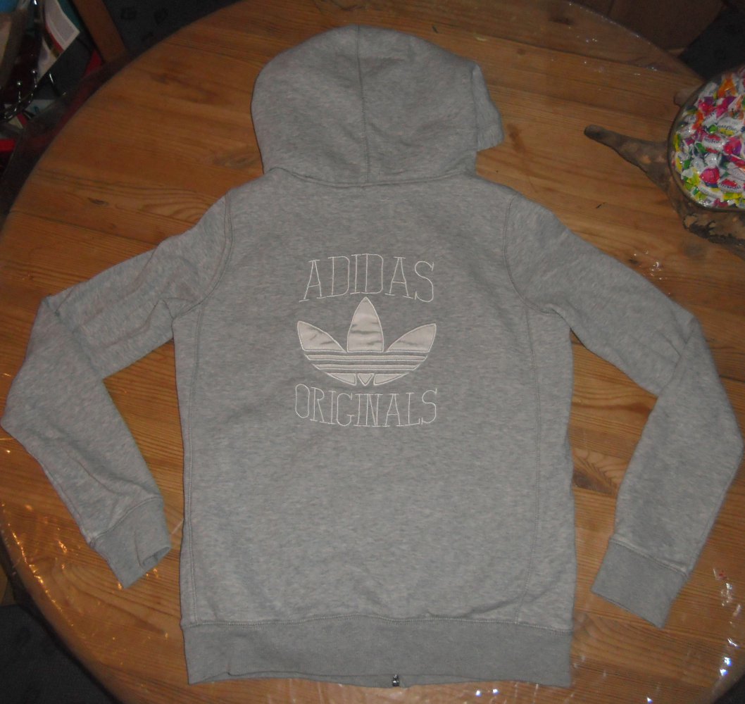 ADIDAS- warme,gefütterte Sweatjacke Gr.34 