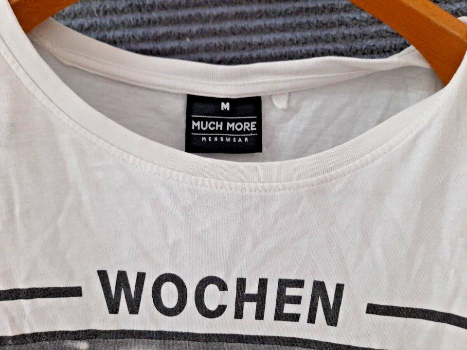 Much More Menswear- unisex T-shirt Gr.M