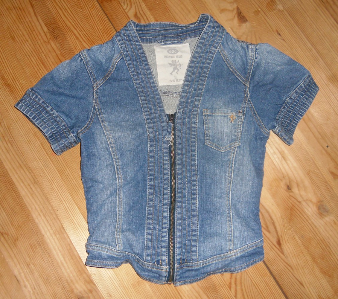 EDC- klasse Jensjacke-Weste Gr 15-16y ca164 