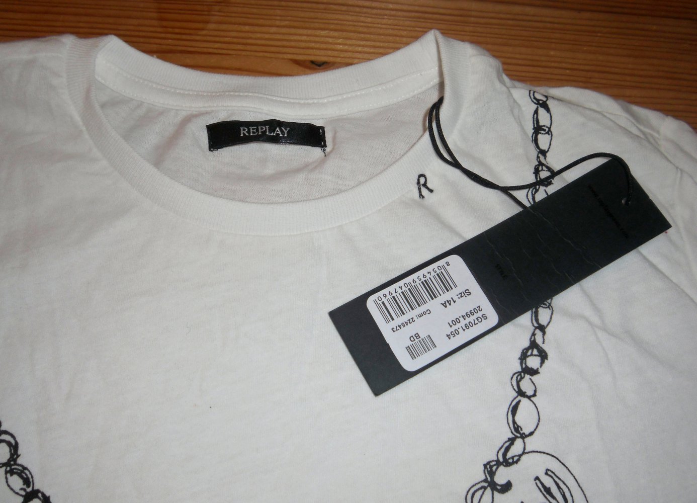 Neu-Replay- tolles Langarmshirt Gr.14y ca 164