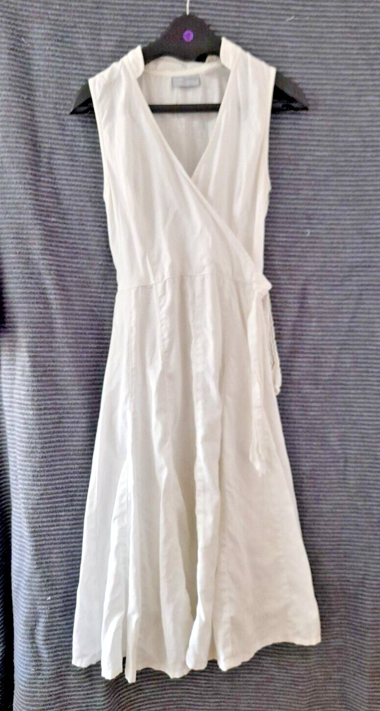 Laura Clement- wunderschönes Leinenkleid Gr.38