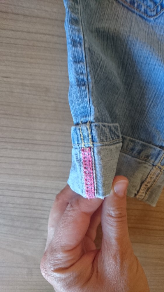 tolle Jeansbermuda in Gr. 86 von H&M mit verstellbarem Bund