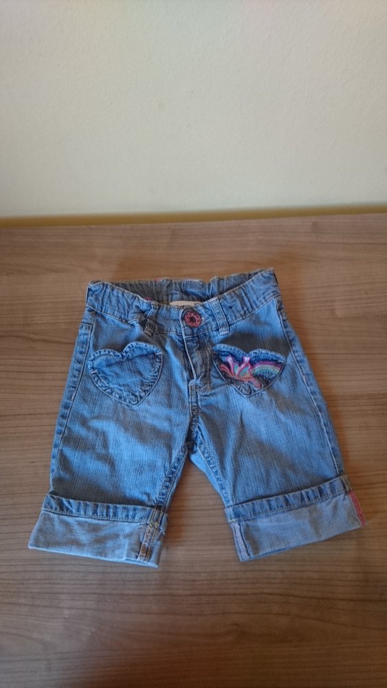 tolle Jeansbermuda in Gr. 86 von H&M mit verstellbarem Bund