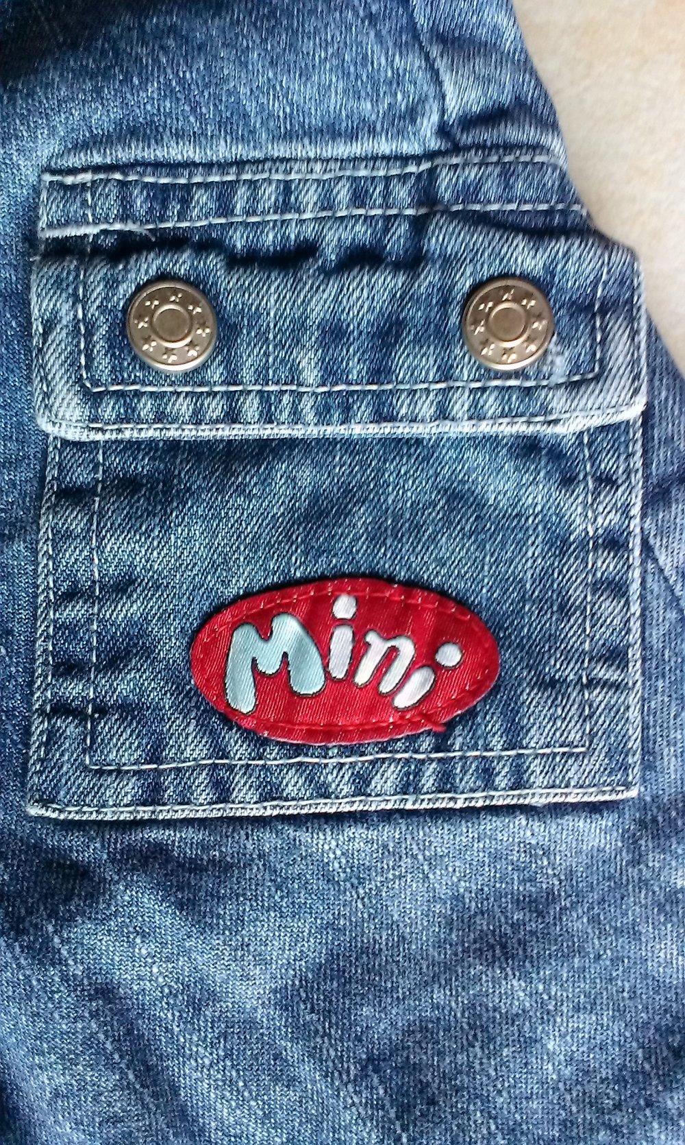 Latzjeans Gr. 74 