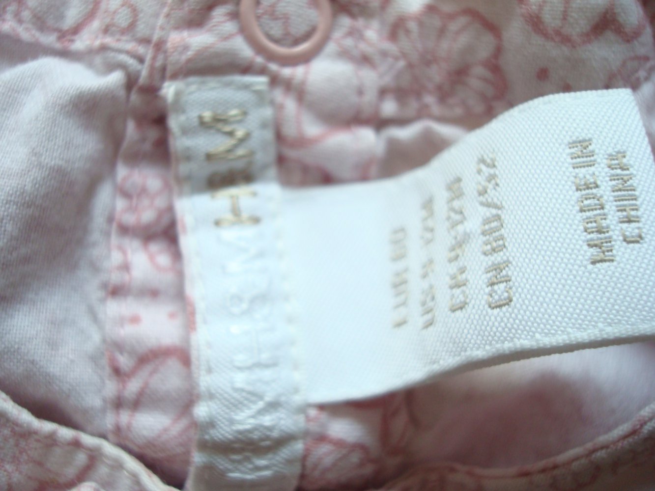 Bluse lang, Langarmbluse mit Blumendruck Gr. 80