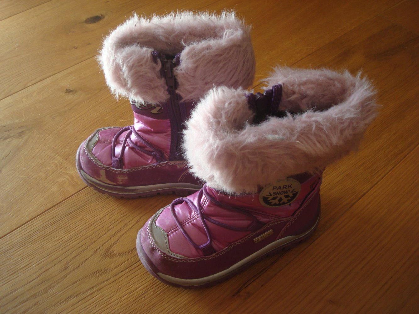süße gefütterte Winterstiefel für Mädchen