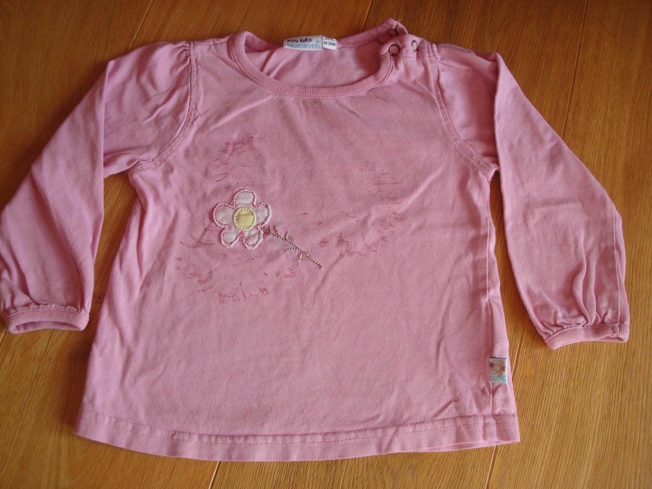 Langarmshirt, Longsleeve mit Blumendruck, Pullover