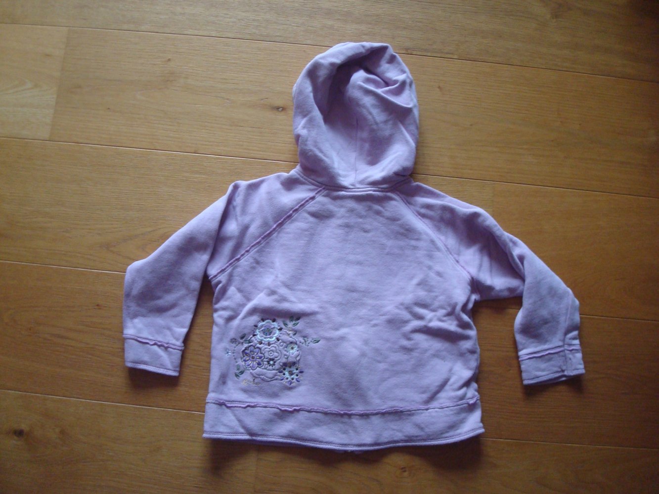 Strickjacke, Cardigan, Sweatjacke mit Stickerei und Perlen