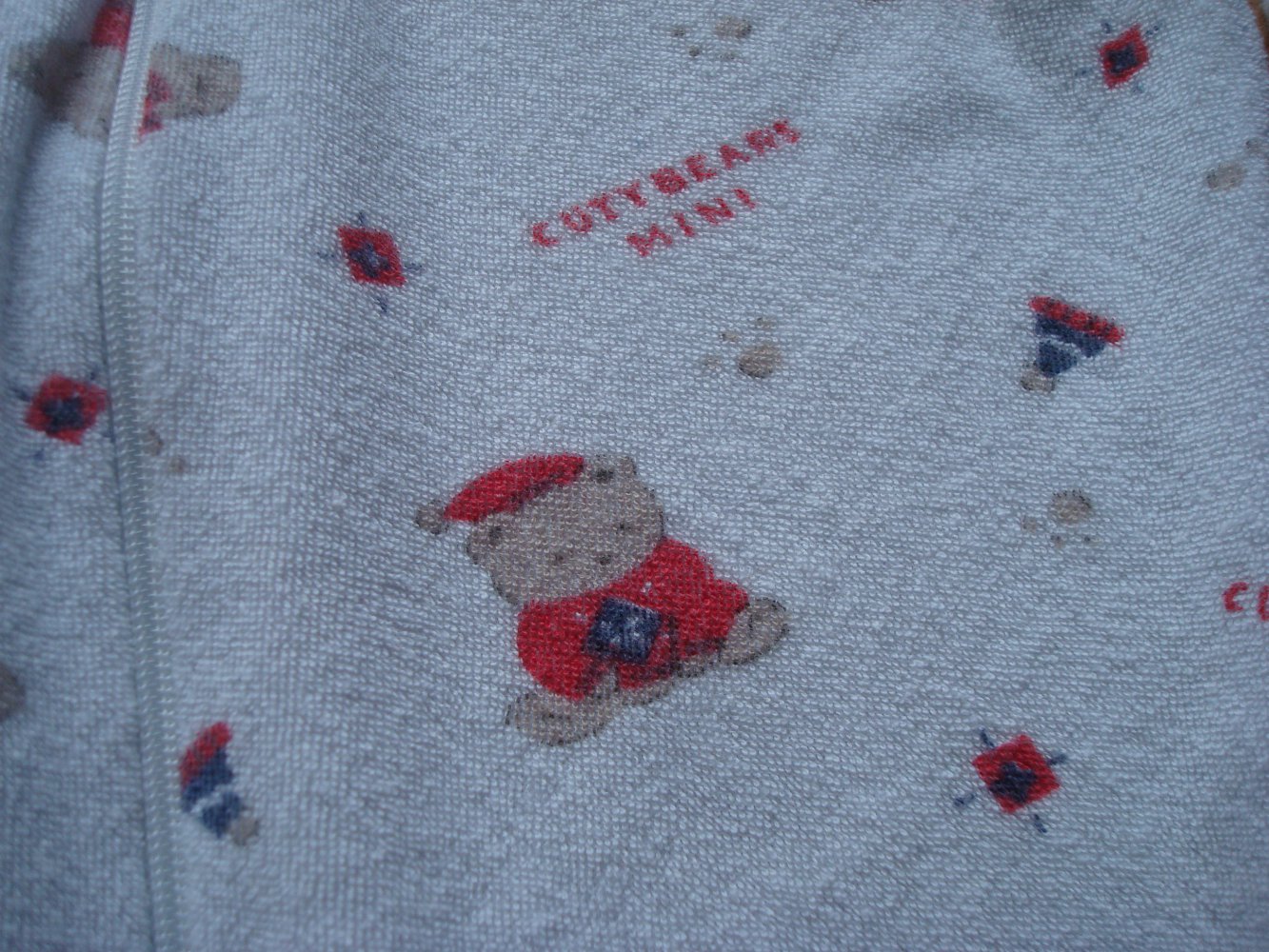 süßer Schlafanzug, Einteiler mit Füßen, Unisex Gr. 80/86