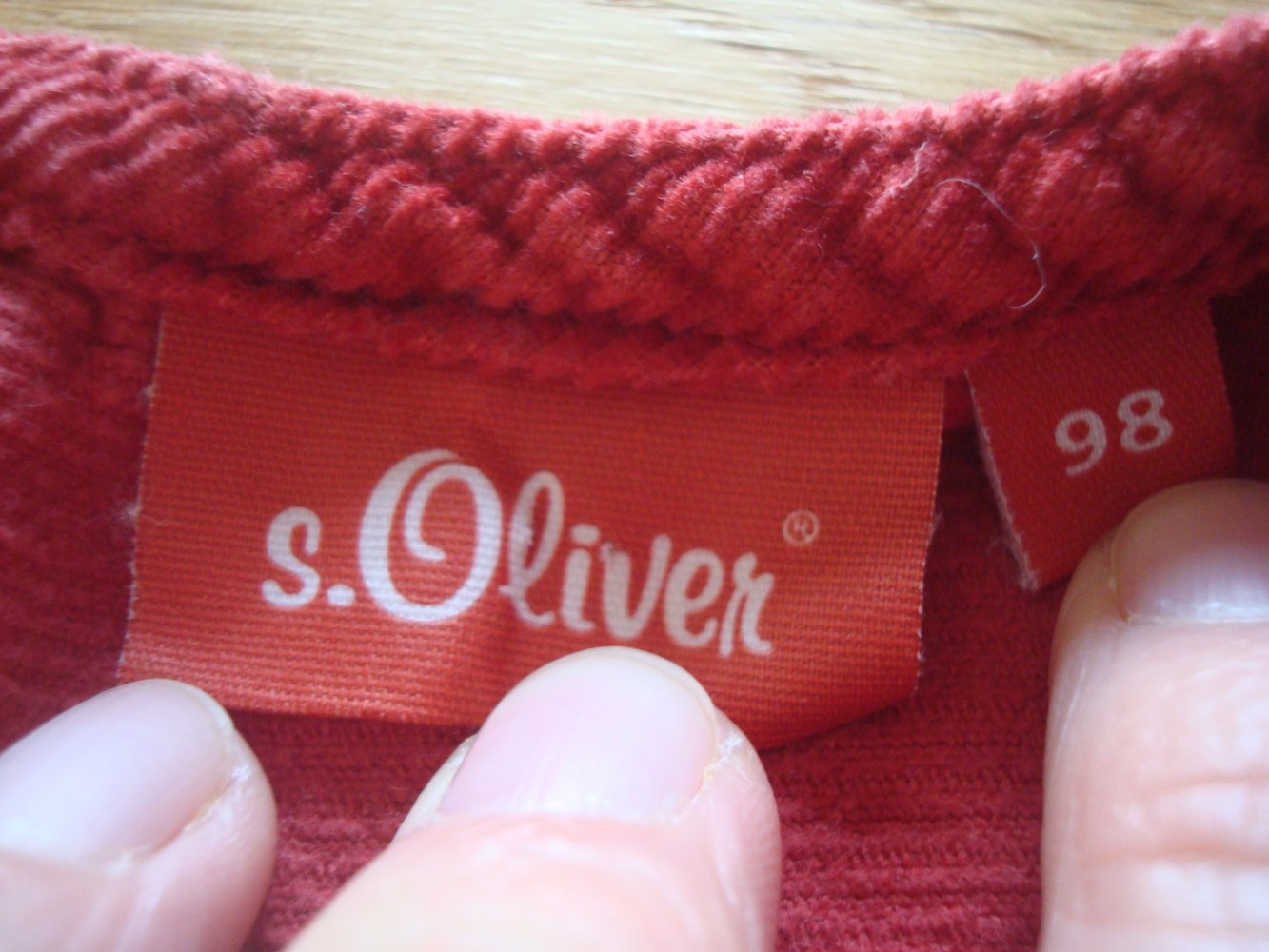 Kleid, warmes Kleid, Cordkleid von s. Oliver