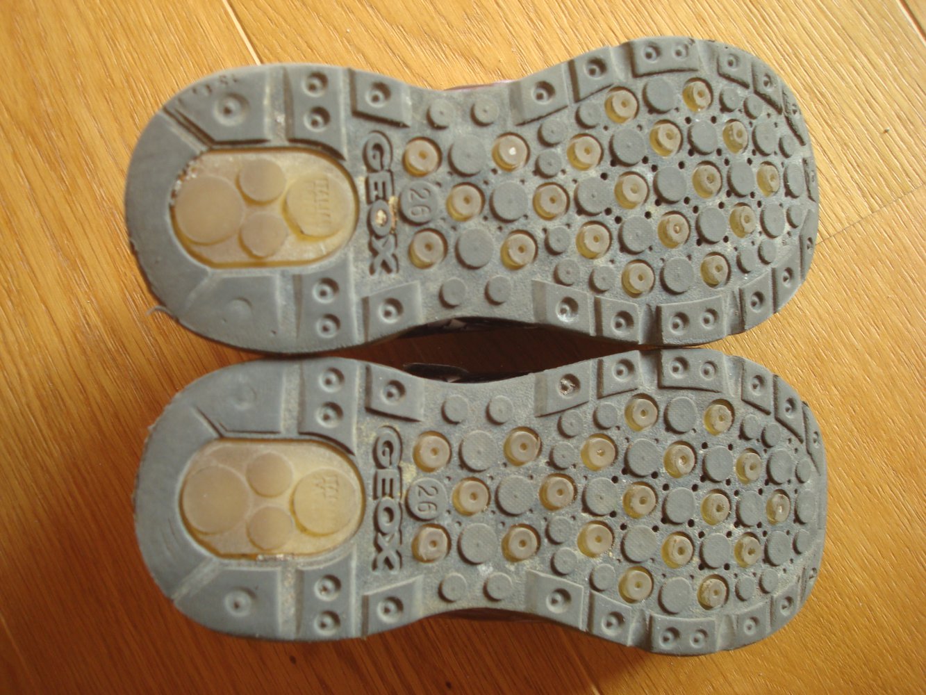 Halbschuhe, Schuhe, Blinkeschuhe von Geox mit Drachen