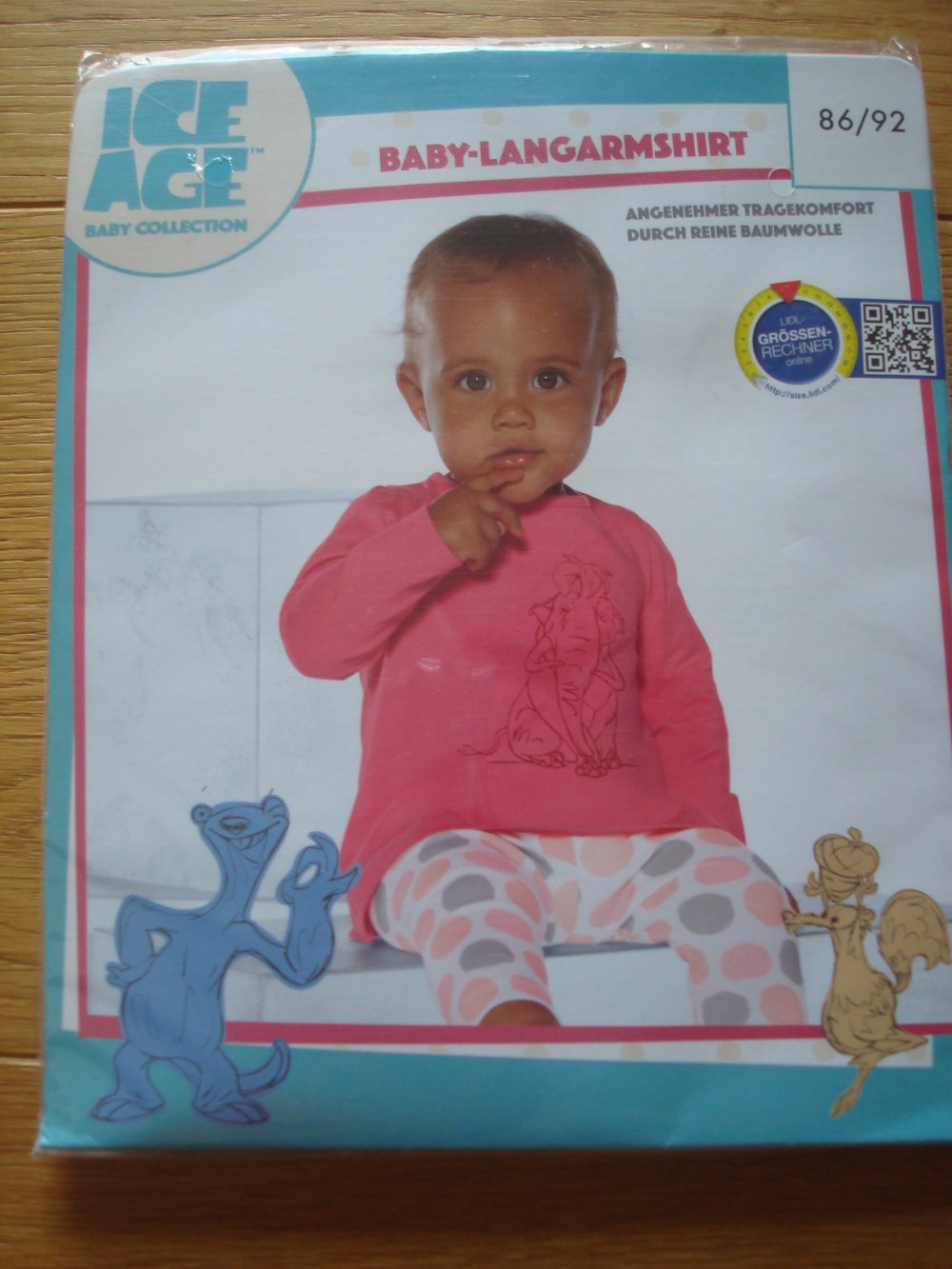 Shirt, Langarmshirt Ice Age für Mädchen Neu
