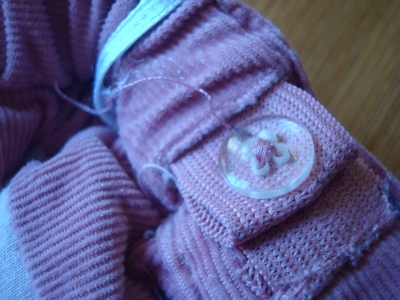 Hello Kitty gefütterte Hose Gr. 80 mit verstellbarem Bund