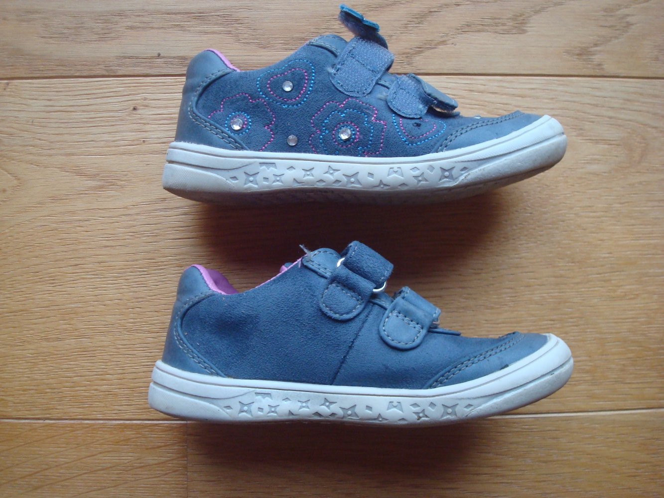 Schuhe, Halbschuhe mit Glitzersteinen