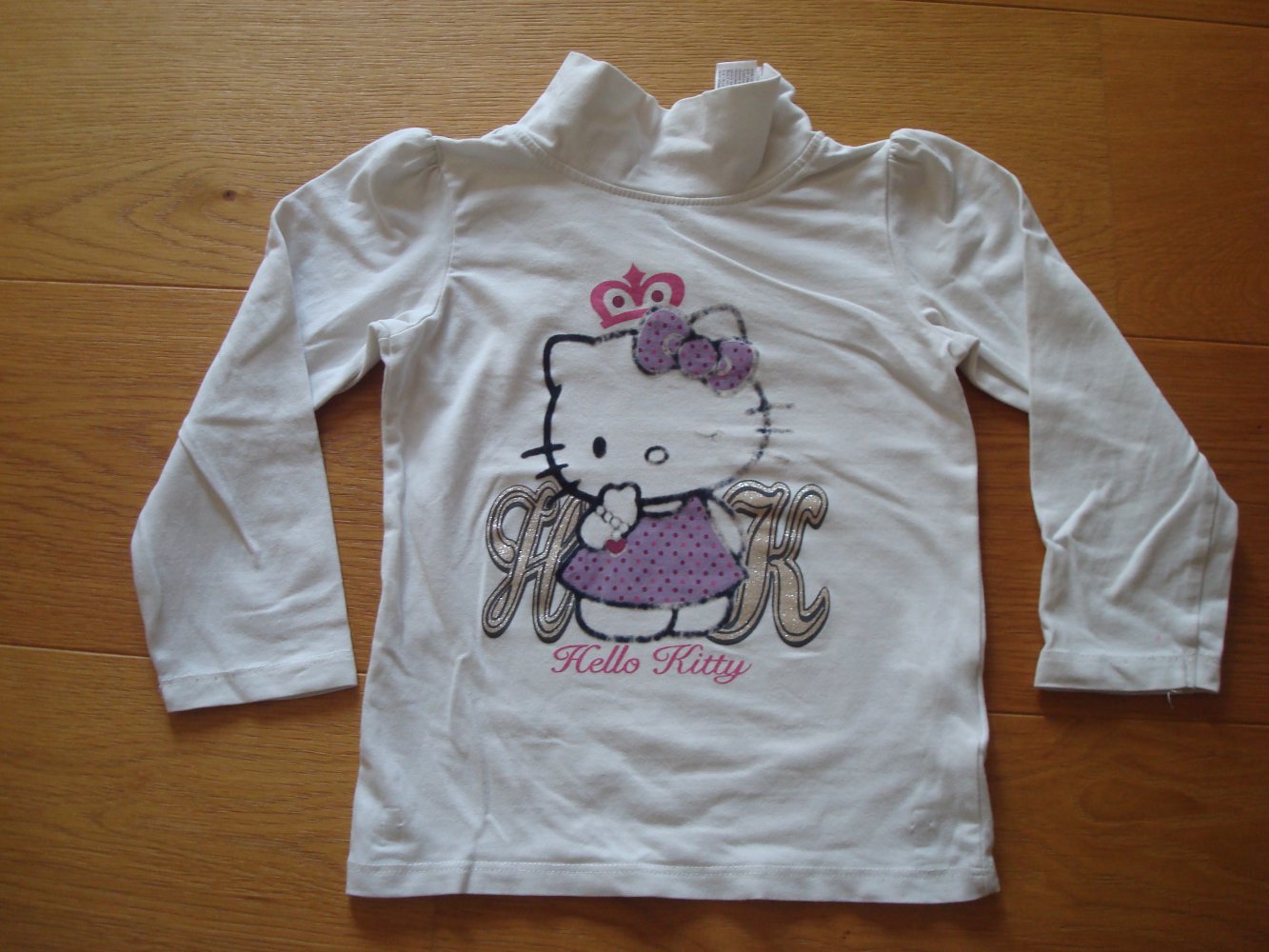 Pullover, Langarmshirt Rollkragen Hello Kitty