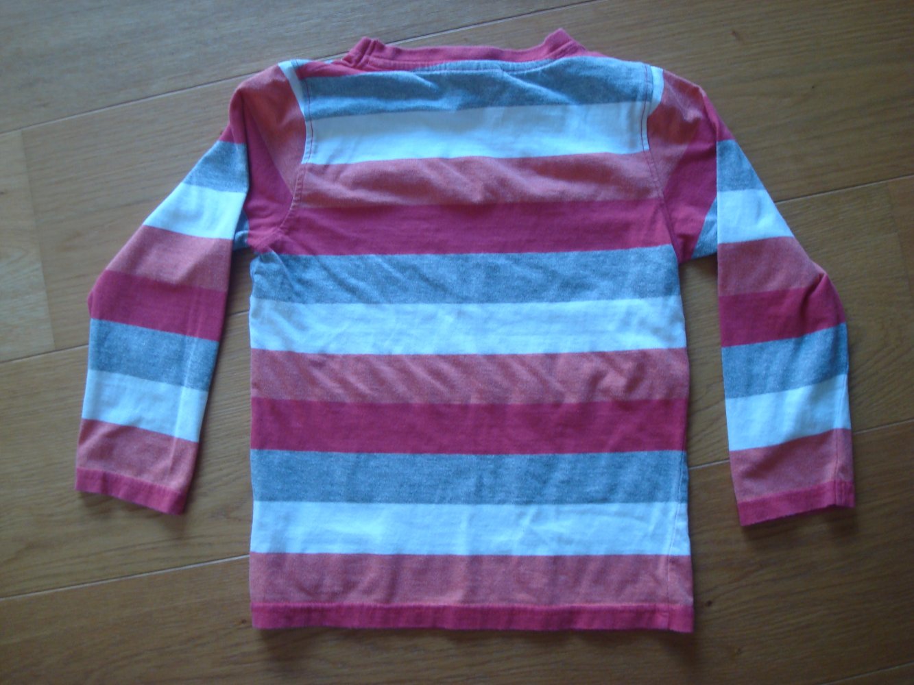 Shirt, Langarmshirt gestreift