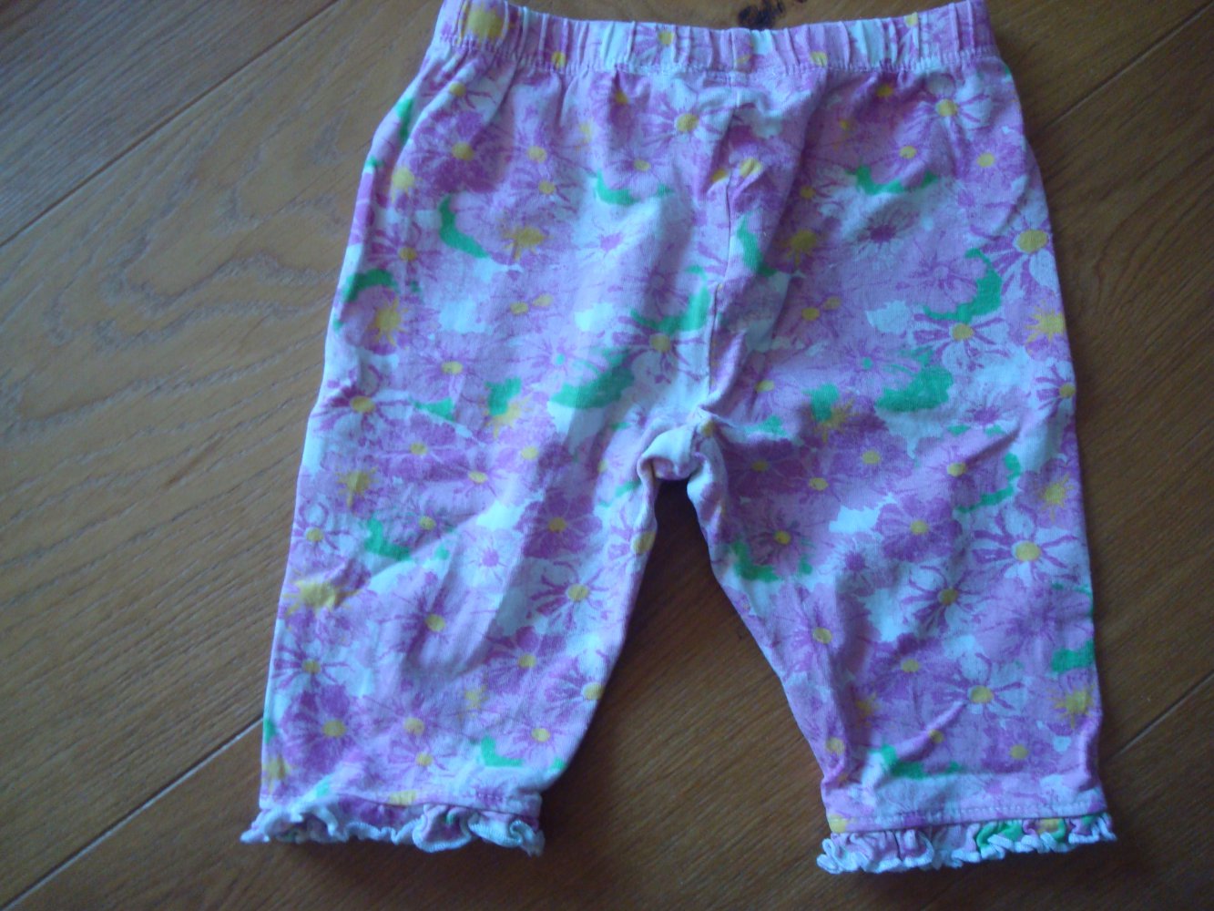 Hose kurz, Leggings kurz mit Blumenmuster