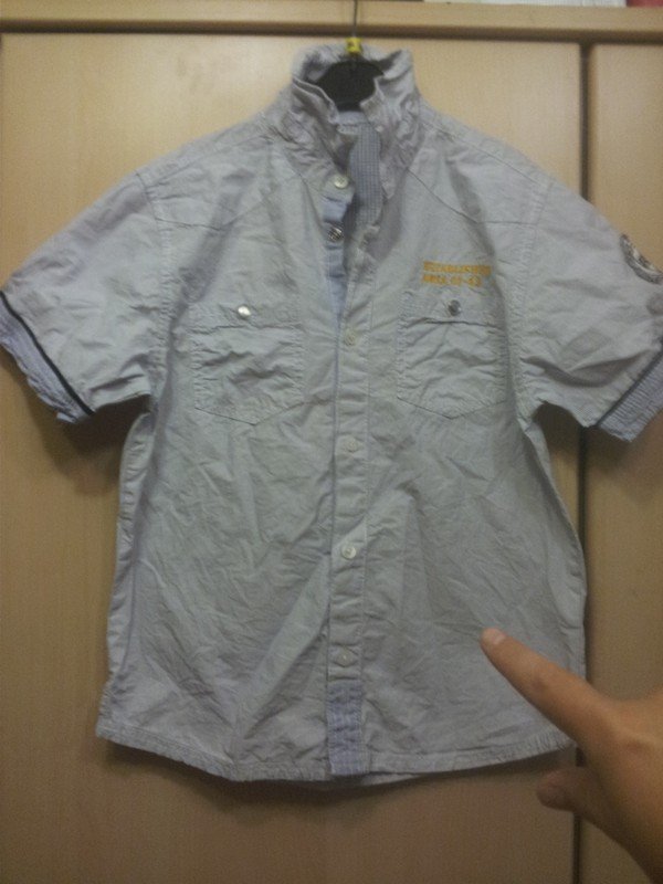 Kurzarm Hemd Gr 134/140